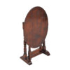 Oak folding side table - Image 2