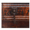 Small Spanish oak table 1 central drawer - Image 4