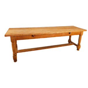 Oak farmhouse table