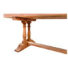 4-leg oak cloister table - Image 4