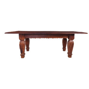 Carved oak table