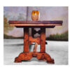 A Solid Oak Wood Monastary Table - Image 4