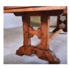 A Solid Oak Wood Monastary Table - Image 5