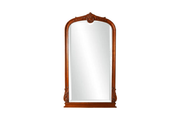 Louis XV style oak mirror