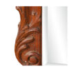 Louis XV style oak mirror - Image 3