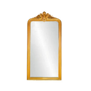 Mirror with gilded frame