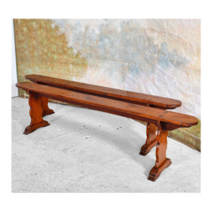 2 benches in oak