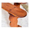 2 benches in oak - Image 3