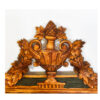 Painted wooden mirror - Image 2