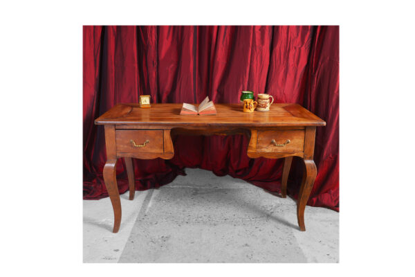 19th century Flat pedestal desk