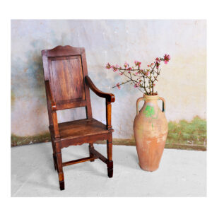 Herve oak Armchair Circa 1900