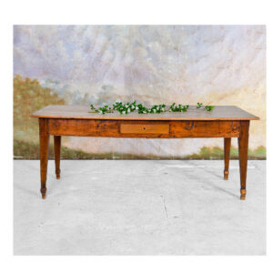 Oak farmhouse table