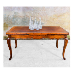 Louis XV style oak table