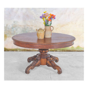 Louis XV style pedestal table