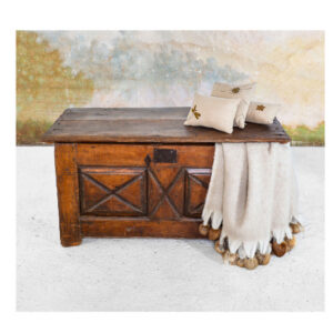 Antique oak chest
