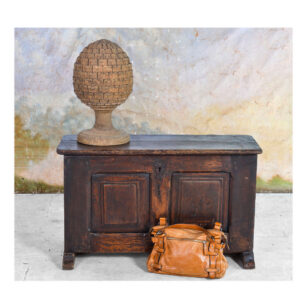 Antique oak chest