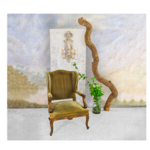 Carved armchair Circa 1900