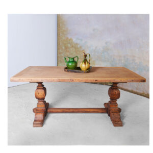 Oak farm table